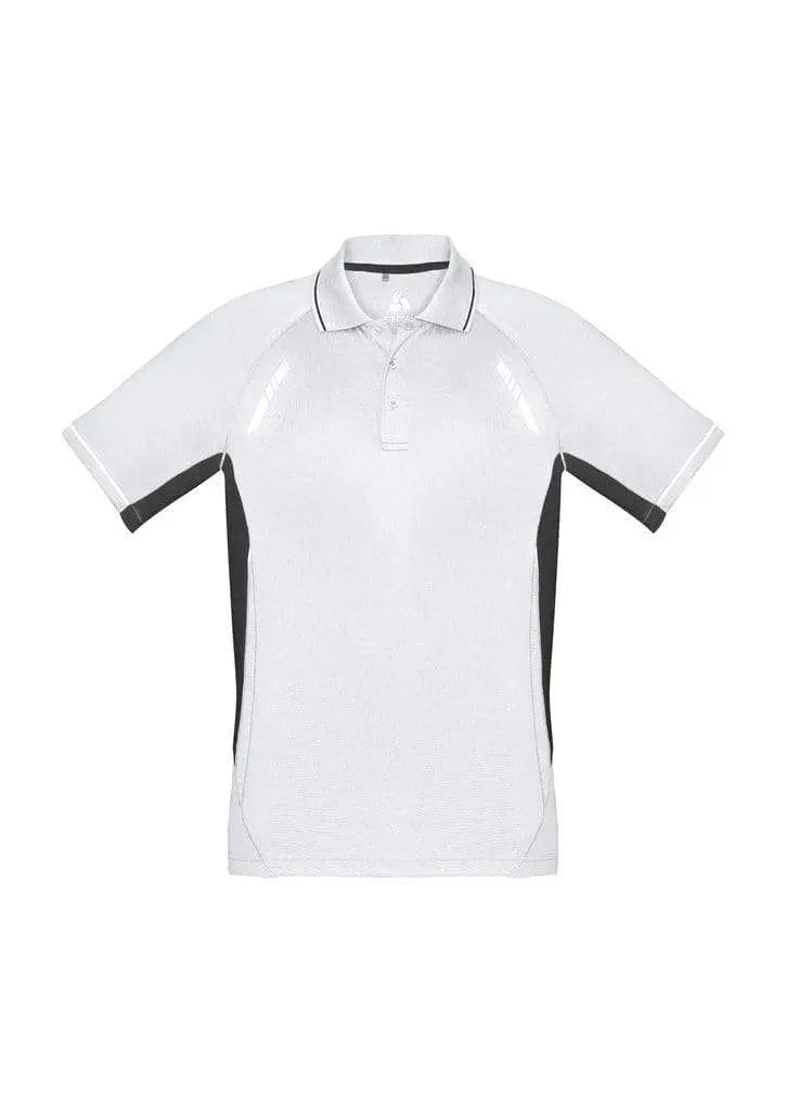 Biz Collection Casual Wear White/Black/Silver / 4 Biz Collection Renegade Kids Polo P700KS